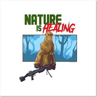 Nature is Healing Posters and Art